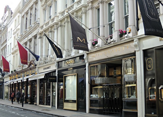 The most expensive shopping streets  in world