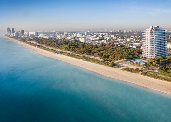 Renzo Piano's residential tower on Miami Beach