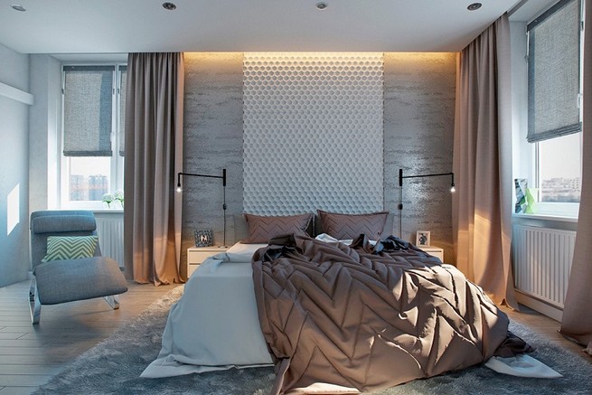 2017 Bedroom trends: Wall Texture Ideas